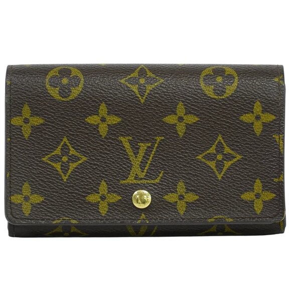 Louis Vuitton Porte Monnaie Billets Tresor M61730 Monogram Canvas Wallet - Picture 1 of 15
